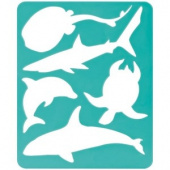 Трафарет "Морские обитатели", ТТ94 "Стамм" Трафарет "Морские обитатели", ТТ94 "Стамм"
