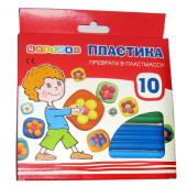 Пластика "Чудо-Цветик" 10 цв Пластика "Чудо-Цветик" 10 цв