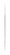 Кисть Синтетика круглая для акварели N 4 ручка короткая Pinax WHITE TAKLON 314