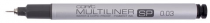 Copic заправляющийся MULTILINER SP 0,03mm Copic заправляющийся MULTILINER SP 0,03mm