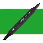 Маркер спиртовой Сонет Twin Brush, Травяной зеленый