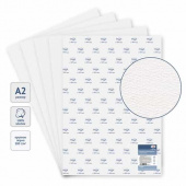 Бумага для акварели, (1 лист, упак 10л.) A2, Гамма "Студия", 300г/м2, крупное зерно, 100% хлопок