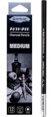 Карандаш угольный ACMELIAE (Medium), (1штука, упаковка 12 штук) Карандаш угольный ACMELIAE (Medium), (1штука, упаковка 12 штук)