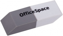 Ластик OfficeSpace, скошенный, комбинированный, термопластичная резина, 41*14*8мм Ластик OfficeSpace, скошенный, комбинированный, термопластичная резина, 41*14*8мм