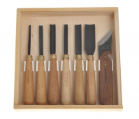 Набор "Татьянка" №2 из 7 стамесок по мягкому дереву (сталь Н 12с) "Татьянка" Набор "Татьянка" №2 из 7 стамесок по мягкому дереву (сталь Н 12с) "Татьянка"