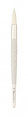 Кисть Синтетика круглая для акварели N12 ручка короткая Pinax WHITE TAKLON 314