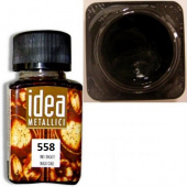 Краска IDEA Металлическая лаковая Свинец 60 мл. "Maimeri" Краска IDEA Металлическая лаковая Свинец 60 мл. "Maimeri"