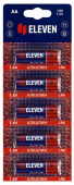 Батарейка Eleven AA (LR6) Алкалиновая, BC5 (1 штука в упаковке 5шт.)