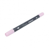 Аквамаркер "Сонет", двусторонний (кисточка и тонкий стержень), Светло-розовый Аквамаркер "Сонет", двусторонний (кисточка и тонкий стержень), Светло-розовый