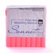 Пластика "Sonnet" Флуоресцентный красный, брус 56гр. Пластика "Sonnet" Флуоресцентный красный, брус 56гр.