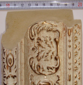 Багет пластиковый (1м. L-2,9) К. 400-958 Белый "Ю.Корея"