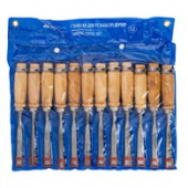 Набор стамесок для резьбы по дереву "Сонет" в сумке, 12 штук Набор стамесок для резьбы по дереву "Сонет" в сумке, 12 штук