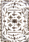 Декупажная карта 50х70см., тема Орнамент (уголки, бордюры) "Maimeri" Декупажная карта 50х70см., тема Орнамент (уголки, бордюры) "Maimeri"