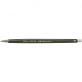 Карандаш цанговый Faber-Castell TK-9400 корп.зелен. 2мм НВ Карандаш цанговый Faber-Castell TK-9400 корп.зелен. 2мм НВ