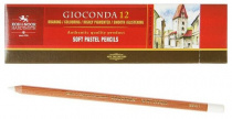 Карандаш пастельный Koh-I-Noor "Gioconda" 8820/001 Белила титановые Карандаш пастельный Koh-I-Noor "Gioconda" 8820/001 Белила титановые