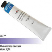 Краска масляная Студия Фиолетовая светлая 46мл. "Гамма" Краска масляная Студия Фиолетовая светлая 46мл. "Гамма"