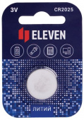 Батарейка Eleven CR2025 литиевая, BC1
