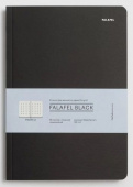 Блокнот в точку B5 Dotgrid Black 170х250 мм., 48 листов белой бумаги 120 г/м2, обложка 270г/м2 Блокнот в точку B5 Dotgrid Black 170х250 мм., 48 листов белой бумаги 120 г/м2, обложка 270г/м2