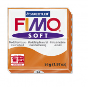 Пластика "Fimo soft", брус 56гр. Мандарин Пластика "Fimo soft", брус 56гр. Мандарин