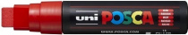 Маркер на водной основе UNI POSCA PC-17K, 15мм скошенный, №15 красный Маркер на водной основе UNI POSCA PC-17K, 15мм скошенный, №15 красный
