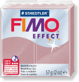 Пластика "Fimo effect", брус 57гр. Перламутровая роза Пластика "Fimo effect", брус 57гр. Перламутровая роза