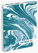 Тетрадь на кольцах А5, 160л., 60-65 г/м2 BG "Fluid art", глянцевая ламинация