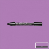 Маркер Brushmarker двухсторонний на спирт.основе цв.V626 Аметистовый Winsor&Newton