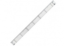 Рейсшина с рисками PROLine 70см Рейсшина с рисками PROLine 70см