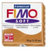 Пластика "Fimo soft", брус 56гр. Коньяк Пластика "Fimo soft", брус 56гр. Коньяк