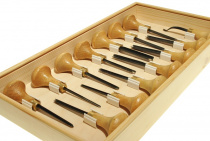 Набор "Татьянка" из 14 стамесок по мягкому и твердому дереву (сталь Н 12с) "Татьянка" Набор "Татьянка" из 14 стамесок по мягкому и твердому дереву (сталь Н 12с) "Татьянка"