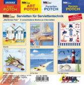 Салфетка для декупажа (1шт.) (Уп. 6 мотивов по 2шт) "Морские мотивы" "Kreul" Салфетка для декупажа (1шт.) (Уп. 6 мотивов по 2шт) "Морские мотивы" "Kreul"