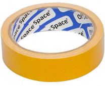 Клейкая лента двусторонняя OfficeSpace, 25мм*10м, полипропилен