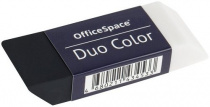Ластик OfficeSpace "Duo Color", прямоугольный, ECO-ПВХ, 59*21*10мм