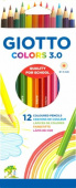 Набор цветных карандашей "GIOTTO COLORS 3.0" 12цв. 276600 Набор цветных карандашей "GIOTTO COLORS 3.0" 12цв. 276600