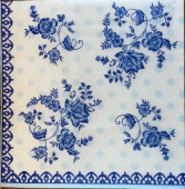 Салфетка трехслойная 33*33 "Узоры" (1шт.) (Уп. 20шт) Салфетка трехслойная 33*33 "Узоры" (1шт.) (Уп. 20шт)