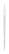 Кисть Синтетика круглая для акварели N 7 ручка короткая Pinax WHITE TAKLON 314