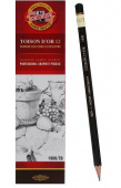 Карандаш чернографитный KOH-I-NOOR "Toison D'or 1900" 7B, заточенный Карандаш чернографитный KOH-I-NOOR "Toison D'or 1900" 7B, заточенный