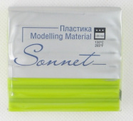 Пластика "Sonnet" лайм, брус 56 г. Пластика "Sonnet" лайм, брус 56 г.