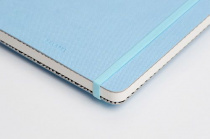 Блокнот для записей A5BL Sky Blue, 64 листа, 120 г/м2, с обложкой искусственной кожи 535838 Блокнот для записей A5BL Sky Blue, 64 листа, 120 г/м2, с обложкой искусственной кожи 535838