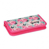 Пенал 3 секции 110 х 190 мм, ламинированный картон, "Весна винтаж" ПКК 12- 5