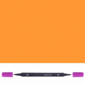 Аквамаркер "Сонет", двусторонний (кисточка и тонкий стержень), Желтый темный Аквамаркер "Сонет", двусторонний (кисточка и тонкий стержень), Желтый темный