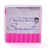 Пластика "Sonnet" Флуоресцентный маджента, брус 56гр. Пластика "Sonnet" Флуоресцентный маджента, брус 56гр.